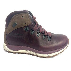 LL Bean Womens Alpine Hiking Boot Red Size 9.5 M